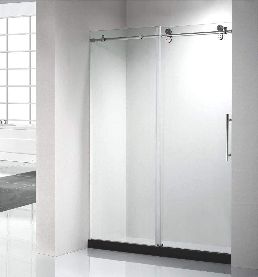 PF-76 New Rollers Wheel Modern Desgin Aluminium Sliding Shower Door For Sale PF-76 New Rollers Wheel Modern Desgin Aluminium Sliding Shower Door For Sale