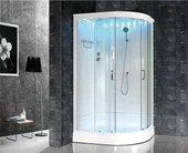 Installazzjoni tar-Rokna R-Shape Shower Cabin Room