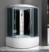 Kamra tad-doċoċ tar-rokna bil-kombinament tal-banju b'Speaker