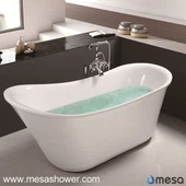 Free Floor Acrylic solidu tal-wiċċ orali irregolari tat-tixrib bathtub