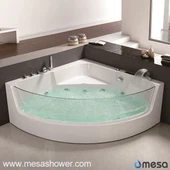 Corner Is-Settur tal-Istaġun Lvant Settur tal-Idromassaġġ Jetted Massage Akriliku Fiberglass Corner tal-ħġieġ Hot Hot Tub Bathroom Bathtub bi prezz Cheap għall-Bejgħ