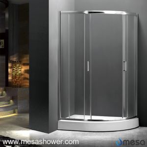 Corner Shower Mehmużin tal-Bieb Żerżieq Doppju b'qafas