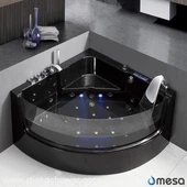 2017 Disinn sempliċi Iswed Akriliku Hot Whirlpool Jetted Massage Bathroom Bathtub